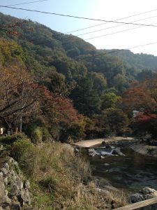 秋の京都　八瀬比叡山口