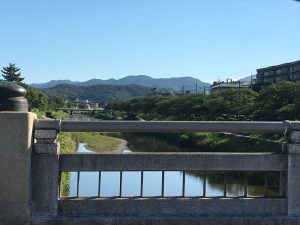 京都着物レンタル花かんざし　夏の日差し