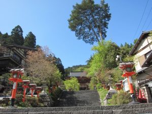 京都着物レンタル花かんざし　鞍馬寺