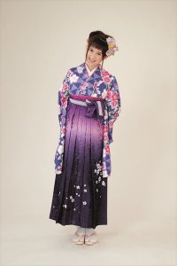 京都着物レンタル花かんざし　新作袴2017学生