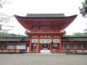 「京都駅」からひと駅 　下鴨神社