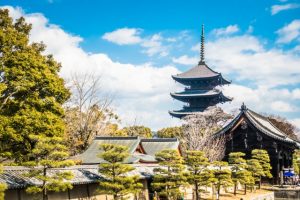 京都駅からひと駅花かんざし　終い弘法