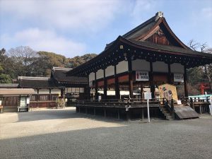 京都駅からひと駅花かんざし　下鴨神社