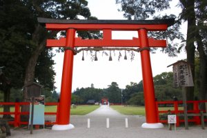 京都駅からひと駅花かんざし　上賀茂神社