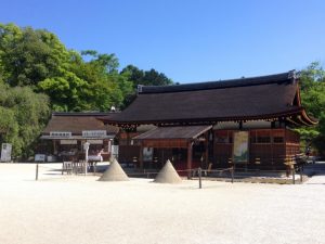 京都駅からひと駅花かんざし　上賀茂神社