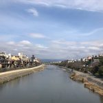 京都駅からひと駅花かんざし　四条大橋