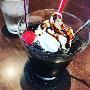 京都着物レンタル花かんざし　コーヒーゼリー