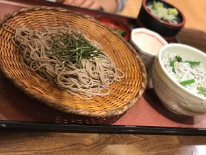 京都着物レンタル花かんざし　お蕎麦