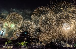 京都着物レンタル花かんざし　花火