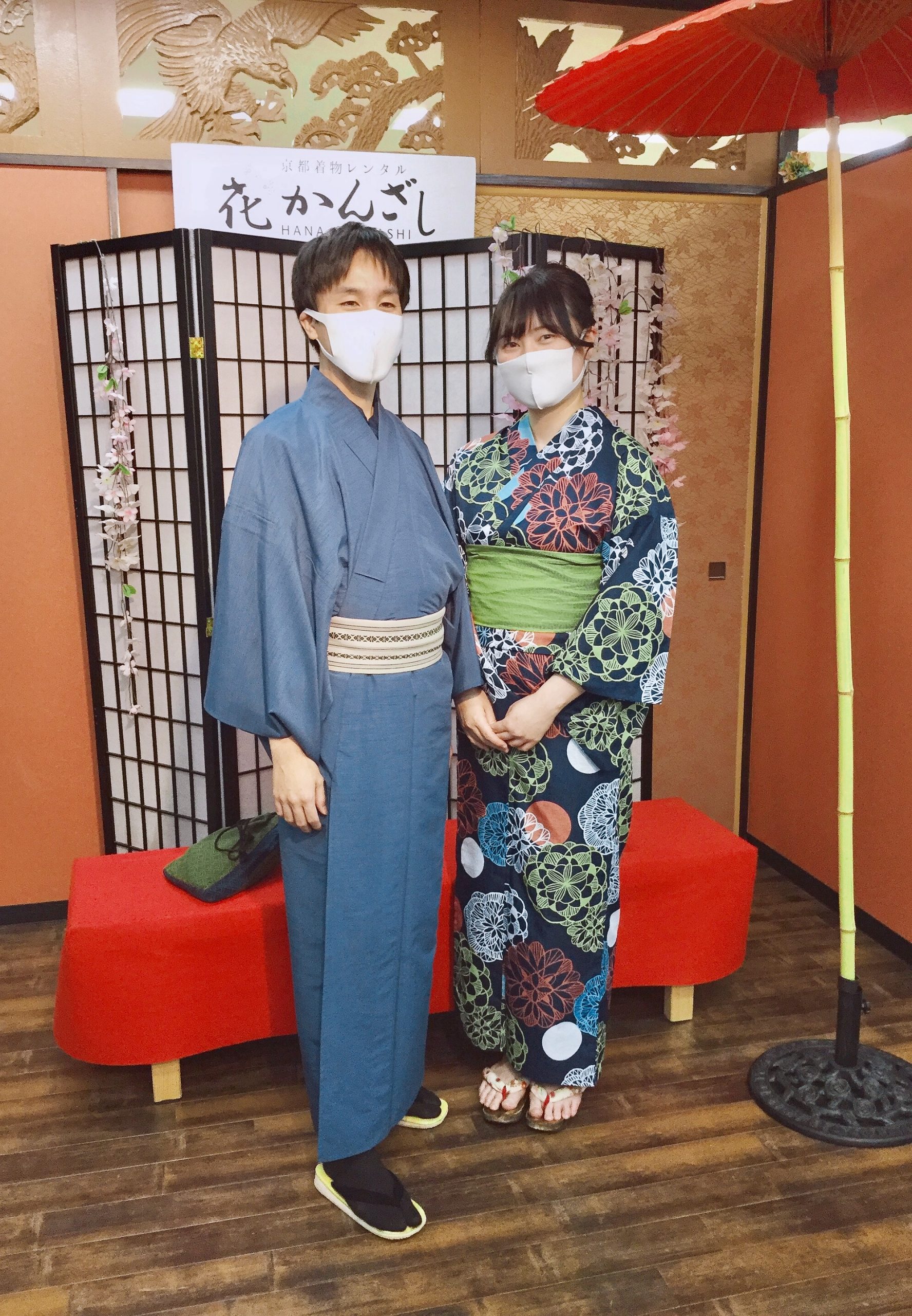 マタニティ浴衣 京都着物レンタル花かんざし 京都着物レンタル花かんざし